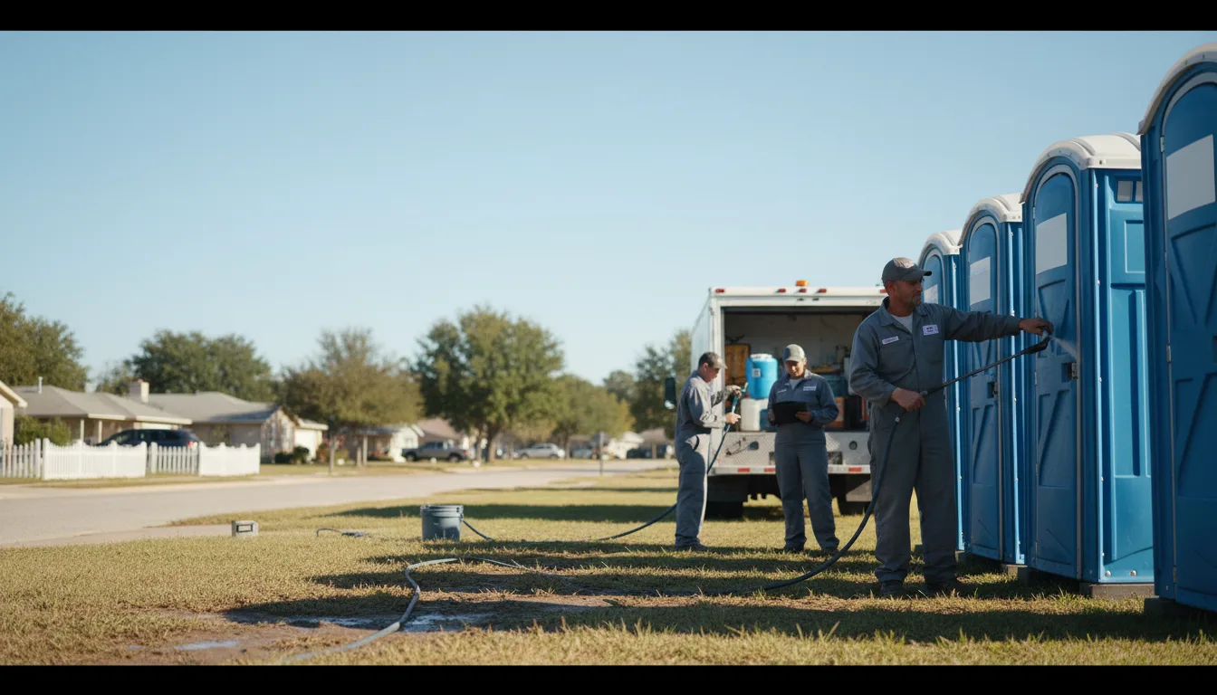 Long-Term Portable Toilet Rental in Mcdonough, GA near me